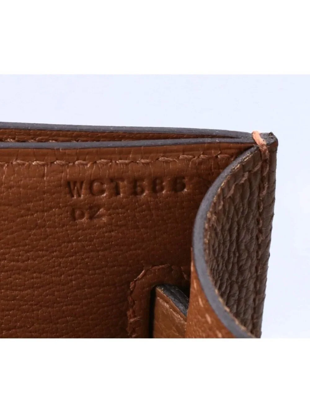 Hermes Halzan Togo Kelly Depeche 25 Clutch